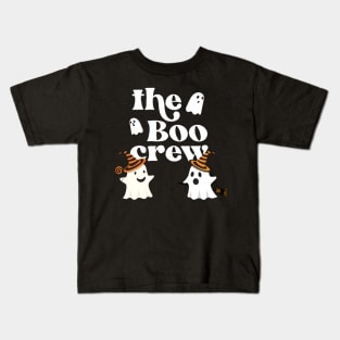 The Boo Crew - Halloween Couple Kids T-Shirt